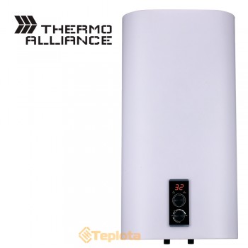 Электрический водонагреватель плоский Thermo Alliance верт. 80 л
